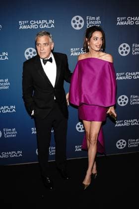 George Clooney, Amal Clooney at arrivals for Film at Lincoln Center 51st Chaplin Award Gala, Alice Tully Hall at Lincoln Center, New York, NY, April 27, 2026. Photo By: Kristin Callahan Everett Collection Film at Lincoln Center 51st Chaplin Award Gala PUBLICATIONXNOTxINxCANxCHNxFRAxITAxJPNxNORxPOLxRUSxESPxUKxUSA