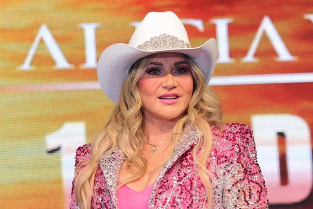 April 27, 2026, Mexico City, Ciudad de Mexico, Mexico: Singer Alicia Villareal attends the press conference for Ã¢â‚¬ËœBendita LocuraÃ¢â‚¬â ¢ tour at Lunario del Auditorio Nacional. on April 27, 2026 in Mexico City, Mexico. Mexico City Mexico - ZUMAe321 20260427_zea_e321_040 Copyright: xYamakxPereax