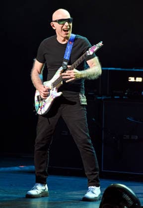 April 27, 2026, Atlanta, Georgia, USA: SatchVai Band Featuring Joe Satriani and Steve Vai: Surfing with the Hydra Tour perform at Atlanta Symphony Hall, Atlanta, Georgia 4-27-26 Atlanta USA  - ZUMAs380 20260427_zep_s380_055 Copyright: xDerekxStormx