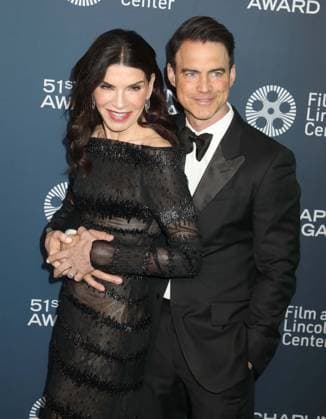 April 27, 2026, New York, New York, USA: Actor JULIANNA MARGULIES wearing Atelier Prabal Gurung and her husband KEITH LIEBERTHAL seen during the 51st Annual Chaplin Award Gala honoring George Clooney red carpet arrivals held at Alice Tully Hall at Lincoln Center. New York USA  - ZUMAk03_ 20260427_zaf_k03_043 Copyright: xNancyxKaszermanx
