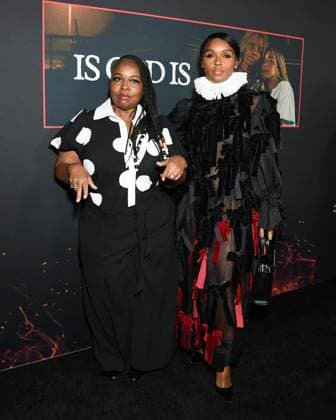 Janet Robinson, Janelle Monae at arrivals for IS GOD IS Premiere, Brooklyn Academy of Music (BAM) Rose Cinema, New York, NY, April 27, 2026. Photo By: Quoin Pics Everett Collection IS GOD IS Premiere PUBLICATIONXNOTxINxCANxCHNxFRAxITAxJPNxNORxPOLxRUSxESPxUKxUSA