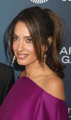 April 27, 2026, New York, New York, USA: Lebanese-British international human rights lawyer AMAL CLOONEY wearing Balenciaga seen during the 51st Annual Chaplin Award Gala honoring George Clooney red carpet arrivals held at Alice Tully Hall at Lincoln Center. New York USA  - ZUMAk03_ 20260427_zaf_k03_107 Copyright: xNancyxKaszermanx