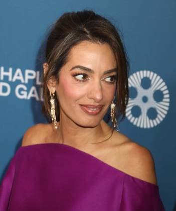 April 27, 2026, New York, New York, USA: Lebanese-British international human rights lawyer AMAL CLOONEY wearing Balenciaga seen during the 51st Annual Chaplin Award Gala honoring George Clooney red carpet arrivals held at Alice Tully Hall at Lincoln Center. New York USA  - ZUMAk03_ 20260427_zaf_k03_118 Copyright: xNancyxKaszermanx