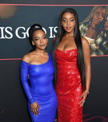 Kara Young, Mallori Johnson at arrivals for IS GOD IS Premiere, Brooklyn Academy of Music (BAM) Rose Cinema, New York, NY, April 27, 2026. Photo By: Quoin Pics Everett Collection IS GOD IS Premiere PUBLICATIONXNOTxINxCANxCHNxFRAxITAxJPNxNORxPOLxRUSxESPxUKxUSA
