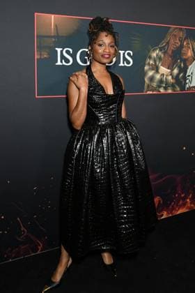 Aleshea Harris at arrivals for IS GOD IS Premiere, Brooklyn Academy of Music (BAM) Rose Cinema, New York, NY, April 27, 2026. Photo By: Quoin Pics Everett Collection IS GOD IS Premiere PUBLICATIONXNOTxINxCANxCHNxFRAxITAxJPNxNORxPOLxRUSxESPxUKxUSA