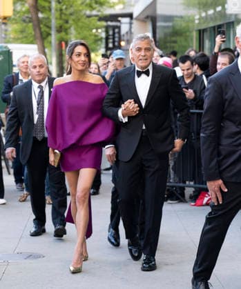 April 27, 2026, New York, Ny, United States: Amal Clooney and George Clooney attend the 51st Annual Chaplin Award Honoring George Clooney. Held at Alice Tully Hall at Lincoln Center in New York. Zuma Press April 27, 2026. New York United States  - ZUMAp281 20260427_zea_p281_009 Copyright: xPhotoxImagexPressx