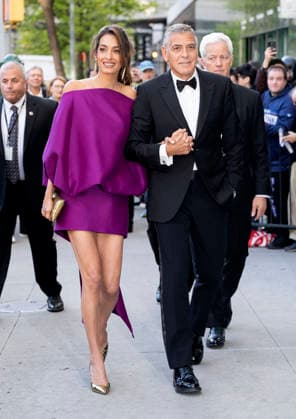April 27, 2026, New York, Ny, United States: Amal Clooney and George Clooney attend the 51st Annual Chaplin Award Honoring George Clooney. Held at Alice Tully Hall at Lincoln Center in New York. Zuma Press April 27, 2026. New York United States  - ZUMAp281 20260427_zea_p281_011 Copyright: xPhotoxImagexPressx