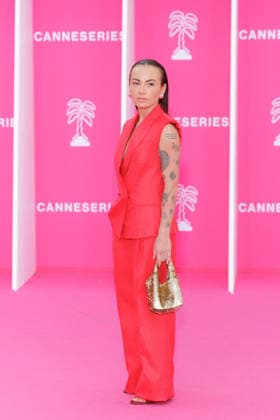 Pink Carpet - The 9th Canneseries International Festival - Day 5 Montaine LEBARBEY attends the Day Five of the 9th Canneseries International Festival on April 27, 2026 in Cannes, France. Photo by ShootPix ABACAPRESS.COM Cannes France  Copyright: xShootpix ABACAx