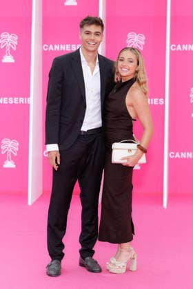 Pink Carpet - The 9th Canneseries International Festival - Day 5 Aimie Perino and Pablo Brimeux attend the Day Five of the 9th Canneseries International Festival on April 27, 2026 in Cannes, France. Photo by ShootPix ABACAPRESS.COM Cannes France  Copyright: xShootpix ABACAx