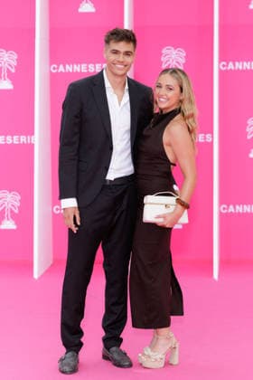Pink Carpet - The 9th Canneseries International Festival - Day 5 Aimie Perino and Pablo Brimeux attend the Day Five of the 9th Canneseries International Festival on April 27, 2026 in Cannes, France. Photo by ShootPix ABACAPRESS.COM Cannes France  Copyright: xShootpix ABACAx