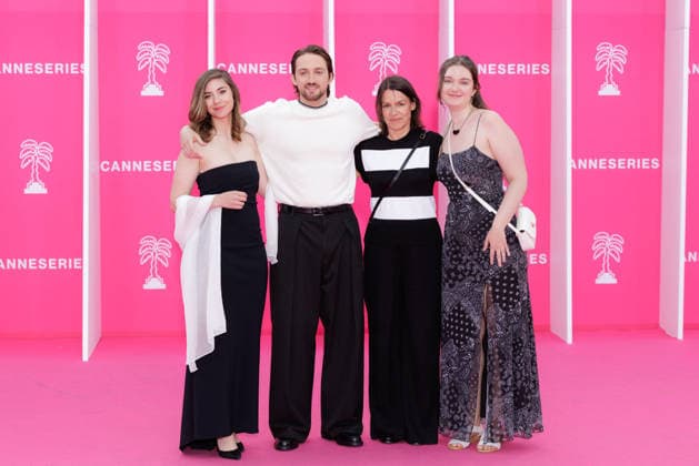 Pink Carpet - The 9th Canneseries International Festival - Day 5 David Mirailles, Gabrielle d Andrimont attend the Day Five of the 9th Canneseries International Festival on April 27, 2026 in Cannes, France. Photo by ShootPix ABACAPRESS.COM Cannes France  Copyright: xShootpix ABACAx