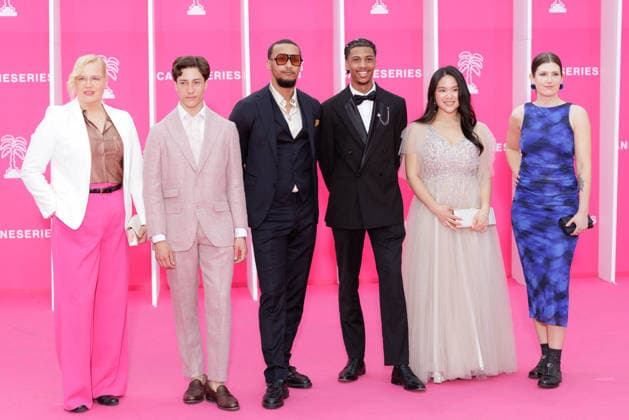 Pink Carpet - The 9th Canneseries International Festival - Day 5 Cast of ‘SNEAKERMANIA’ attends the Day Five of the 9th Canneseries International Festival on April 27, 2026 in Cannes, France. Photo by ShootPix ABACAPRESS.COM Cannes France  Copyright: xShootpix ABACAx