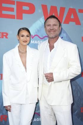 Johanna Harlin, Renny Harlin at arrivals for DEEP WATER Premiere, Paramount Theater, Los Angeles, CA, April 27, 2026. Photo By: Elizabeth Goodenough Everett Collection DEEP WATER Premiere PUBLICATIONXNOTxINxCANxCHNxFRAxITAxJPNxNORxPOLxRUSxESPxUKxUSA