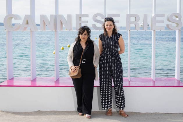9th Canneseries - A Woman Was Killed Photocall Nahid Shaikh, Sofie Hanegreefs attend the photocall of ‘A WOMAN WAS KILLED’ during the 9th Canneseries International Festival at Plage Du Majestic on April 28, 2026 in Cannes, France. Photo by ShootPix ABACAPRESS.COM Cannes France  Copyright: xShootpix ABACAx