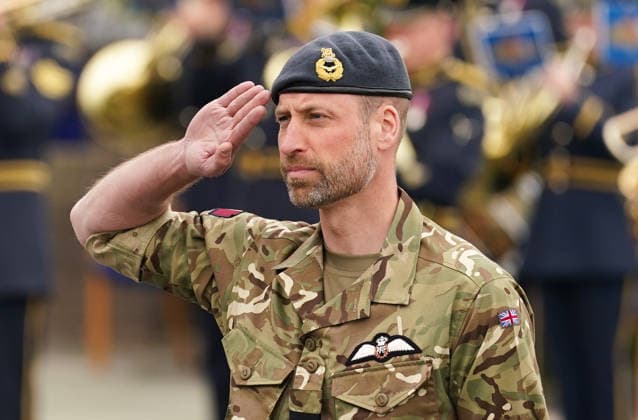 . 28 04 2026. Anglesey, United Kingdom. Prince William during a visit to RAF Valley on the island of Anglesey in Wales, United Kingdom.  xPoolx xi-Imagesx IIM-26741-0004