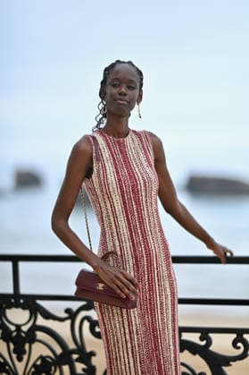 Chanel Cruise Show Photocall - Biarritz Ramata-Toulaye Sy attending photocall of the Chanel Cruise 2026-2027 fashion show at Casino Municipal in Biarritz, France on April 28, 2026. Photo by Franck Castel ABACAPRESS.COM Biarritz Nouvelle-Aquitaine France  Copyright: xCastelxFranck ABACAx
