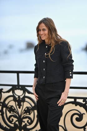 Chanel Cruise Show Photocall - Biarritz Anne Berest attending photocall of the Chanel Cruise 2026-2027 fashion show at Casino Municipal in Biarritz, France on April 28, 2026. Photo by Franck Castel ABACAPRESS.COM Biarritz Nouvelle-Aquitaine France  Copyright: xCastelxFranck ABACAx