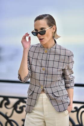 Chanel Cruise Show Photocall - Biarritz Ana Girardot attending photocall of the Chanel Cruise 2026-2027 fashion show at Casino Municipal in Biarritz, France on April 28, 2026. Photo by Franck Castel ABACAPRESS.COM Biarritz Nouvelle-Aquitaine France  Copyright: xCastelxFranck ABACAx