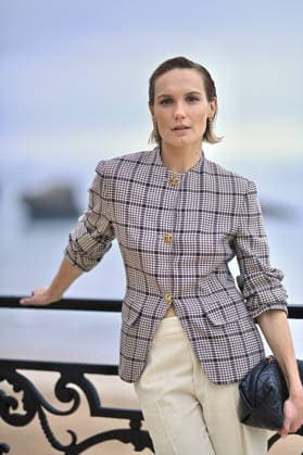 Chanel Cruise Show Photocall - Biarritz Ana Girardot attending photocall of the Chanel Cruise 2026-2027 fashion show at Casino Municipal in Biarritz, France on April 28, 2026. Photo by Franck Castel ABACAPRESS.COM Biarritz Nouvelle-Aquitaine France  Copyright: xCastelxFranck ABACAx