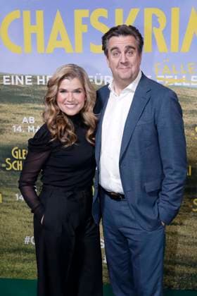 28.04.2026, Anke Engelke, Bastian Pastewka, bei der Deutschlandpremiere von GLENNKILL: EIN SCHAFSKRIMI in Berlin, Kino in der Kulturbrauerei, Berlin Deutschland, Germany