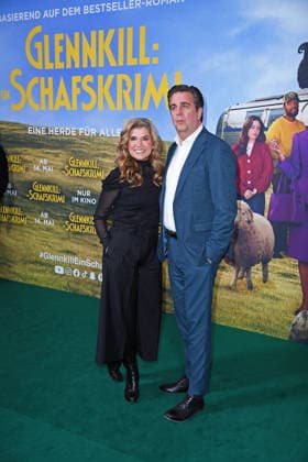 Anke Engelke, Bastian Pastewka bei Premiere von GLENNKILL: EIN SCHAFSKRIMI im Kino in der Kulturbrauerei in Berlin am 28.04.2026