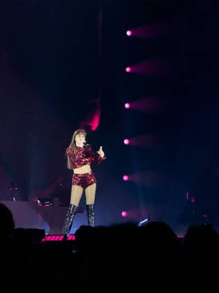 Pesaro Annalisa Concert 2026 Pictured: Annalisa and her dance group  Copyright: xpaolobarigelli.itx xipa-agency.netx xx IPA_Agency_IPA74303919