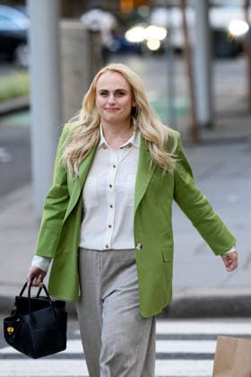 REBEL WILSON COURT, Rebel Wilson arrives at the Federal Court of Australia, in Sydney, Wednesday, April 29, 2026. ( NO ARCHIVING SYDNEY NEW SOUTH WALES AUSTRALIA  Copyright: xBIANCAxDExMARCHIx 20260429198568617348