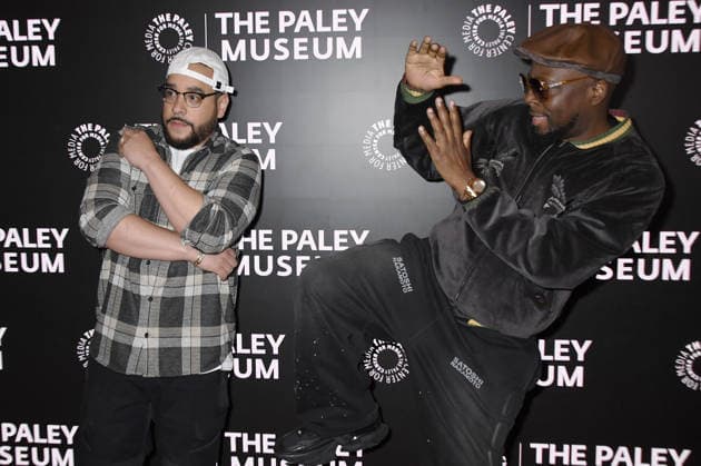 NEW YORK, NY - APRIL 28: Rob Markman and Wyclef Jean at PaleyLive: An Exclusive Evening with Wyclef Jean: Quantum Leap at The Paley Museum in New York City on April 28, 2026. Credit: AdMedia New York City USA - ZUMAa123 20260428_zaa_a123_008 Copyright: xJackxFyckex