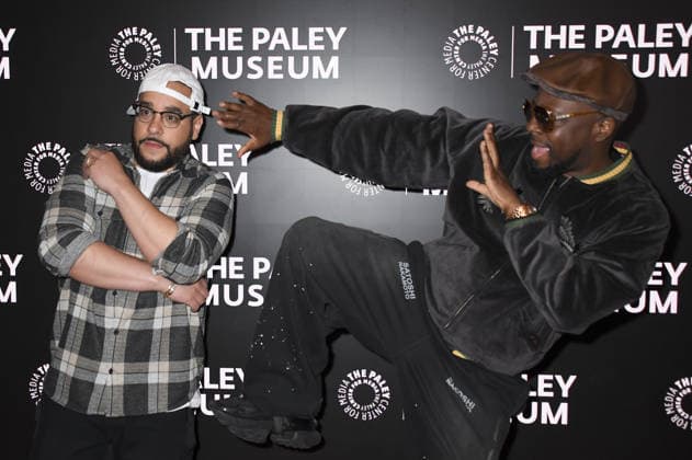 NEW YORK, NY - APRIL 28: Rob Markman and Wyclef Jean at PaleyLive: An Exclusive Evening with Wyclef Jean: Quantum Leap at The Paley Museum in New York City on April 28, 2026. Credit: AdMedia New York City USA - ZUMAa123 20260428_zaa_a123_018 Copyright: xJackxFyckex