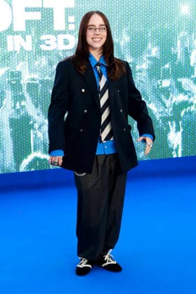 Billie Eilish bei der Premiere des 3D-Konzertfilms Billie Eilish - Hit Me Hard and Soft: The Tour im Odeon Luxe Leicester Square. London, 28.04.2026