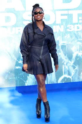 Clara Amfo bei der Premiere des 3D-Konzertfilms Billie Eilish - Hit Me Hard and Soft: The Tour im Odeon Luxe Leicester Square. London, 28.04.2026