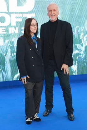 Billie Eilish und James Cameron bei der Premiere des 3D-Konzertfilms Billie Eilish - Hit Me Hard and Soft: The Tour im Odeon Luxe Leicester Square. London, 28.04.2026