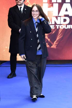 Billie Eilish bei der Premiere des 3D-Konzertfilms Billie Eilish - Hit Me Hard and Soft: The Tour im Odeon Luxe Leicester Square. London, 28.04.2026