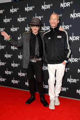 Udo Lindenberg und Benjamin von Stuckrad-Barre bei der Premiere des ARD-Dokumentarfilms Udo! Rebell. Rockstar. Ikone. in der Astor Filmlounge Hafencity. Hamburg, 28.04.2026