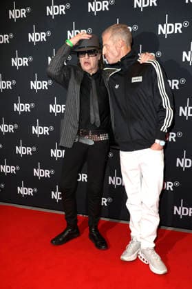 Udo Lindenberg und Benjamin von Stuckrad-Barre bei der Premiere des ARD-Dokumentarfilms Udo! Rebell. Rockstar. Ikone. in der Astor Filmlounge Hafencity. Hamburg, 28.04.2026