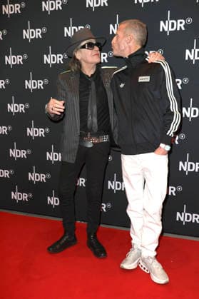 Udo Lindenberg und Benjamin von Stuckrad-Barre bei der Premiere des ARD-Dokumentarfilms Udo! Rebell. Rockstar. Ikone. in der Astor Filmlounge Hafencity. Hamburg, 28.04.2026