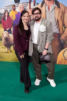 Nadja Jo Klapper und Steven Preisner bei der Premiere des Kinofilms Glennkill: Ein Schafskrimi The Sheep Detectives im Kino in der KulturBrauerei. Berlin, 28.04.2026