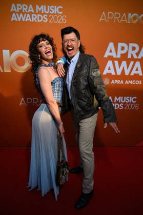 APRA MUSIC AWARDS 2026, Fanny Lumsden and Dan Freeman attend the 2026 APRA Music Awards at Hordern Pavilion, in Sydney, Wednesday, April 29, 2026. ( NO ARCHIVING SYDNEY NEW SOUTH WALES AUSTRALIA  Copyright: xDANxHIMBRECHTSx 20260429192020903216