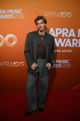 APRA MUSIC AWARDS 2026, Ruel attends the 2026 APRA Music Awards at Hordern Pavilion, in Sydney, Wednesday, April 29, 2026. ( NO ARCHIVING SYDNEY NEW SOUTH WALES AUSTRALIA  Copyright: xDANxHIMBRECHTSx 20260429113701273390