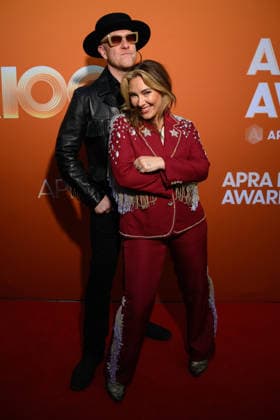 APRA MUSIC AWARDS 2026, Jesse Hooper and Ella Hooper attend the 2026 APRA Music Awards at Hordern Pavilion, in Sydney, Wednesday, April 29, 2026. ( NO ARCHIVING SYDNEY NEW SOUTH WALES AUSTRALIA  Copyright: xDANxHIMBRECHTSx 20260429176301929672