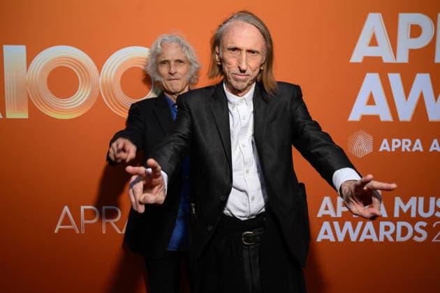 APRA MUSIC AWARDS 2026, Reg Mombassa (right) and Peter O Doherty attend the 2026 APRA Music Awards at Hordern Pavilion, in Sydney, Wednesday, April 29, 2026. ( NO ARCHIVING SYDNEY NEW SOUTH WALES AUSTRALIA  Copyright: xDANxHIMBRECHTSx 20260429124083408653