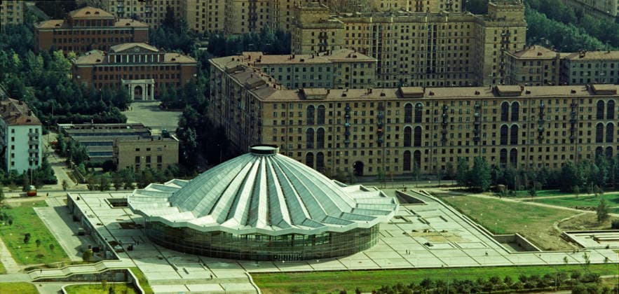 Circus on Vernadsky Prospekt in Moscow 3141499 01.06.1973 Moscow Circus on Vernadsky Prospekt. N. Rakhmanov Sputnik Moscow Russia  Copyright: xN.xRakhmanovx
