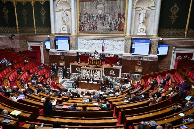 Questions to the government at the National Assembly in Paris FA French Ministers and MPs attend a session of questions to the government at the National Assembly in Paris on April 29, 2026. Photo by Firas Abdullah ABACAPRESS.COM Paris Ile-de-France France  Copyright: xAbdullahxFiras ABACAx