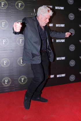 April 28, 2026, Mexico City, Ciudad de Mexico, Mexico: Ron Perlman attends the red carpet for the Day of the Fight at The Midnight Monkey. on April 28, 2026 in Mexico City, Mexico. Mexico City Mexico  - ZUMAe321 20260428_zea_e321_075 Copyright: xYamakxPereax