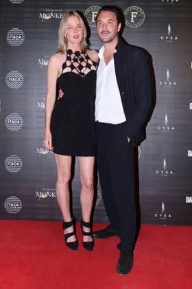April 28, 2026, Mexico City, Ciudad de Mexico, Mexico: Jack Huston and his wife Shannan Click attend the red carpet for the Day of the Fight at The Midnight Monkey. on April 28, 2026 in Mexico City, Mexico. Mexico City Mexico - ZUMAe321 20260428_zea_e321_084 Copyright: xYamakxPereax