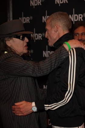 RECORD DATE NOT STATED PREMIERE UDO. REBELL. ROCKSTAR 28.04.2026 Benjamin von Stuckrad-Barre, Udo Lindenberg, Premiere des Films UDO. Rebell. Rockstar. in der Astor Filmlounge in der Hafencity, Hamburg, 28.04.2026 Copyright: xEventpressxMPx