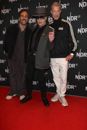 RECORD DATE NOT STATED PREMIERE UDO. REBELL. ROCKSTAR 28.04.2026 Max Giesinger, Udo Lindenberg, Benjamin von Stuckrad-Barre, Premiere des Films UDO. Rebell. Rockstar. in der Astor Filmlounge in der Hafencity, Hamburg, 28.04.2026 Copyright: xEventpressxMPx