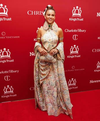 Natasha Poonawalla arrives on the red carpet at The King s Trust 5th Annual Gala at Christie s on Wednesday, April 29, 2026 in New York City. King Charles III and Queen Camilla will visit the nation s capital, New York City, and Virginia during the trip arranged to celebrate the United States of America s 250th anniversary of its independence.  NYP20260429517 JOHNxANGELILLO
