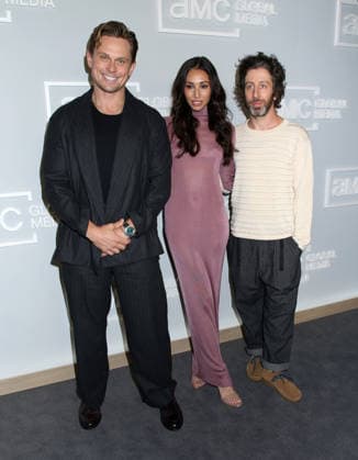 AMC Networks 2026 Upfront Billy Magnussen, Meagan Rath and Simon Helberg attending the AMC Networks 2026 Upfront held at Spring Studios on April 29, 2026 in New York City, NY New York City Spring Studios NY USA Copyright: xStevenxBergman AFF-USA.COMx