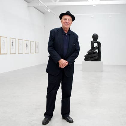 Portrait of Georg Baselitz (artist) at Galery Ropac 06 09 2013 Christophe BEAUREGARD Opale RECORD DATE NOT STATED *** Portrait of Georg Baselitz artist at Galery Ropac 06 09 2013 Christophe BEAUREGARD Opale RECORD DATE NOT STATED  Copyright: x ChristophexBeauregard opale.photox